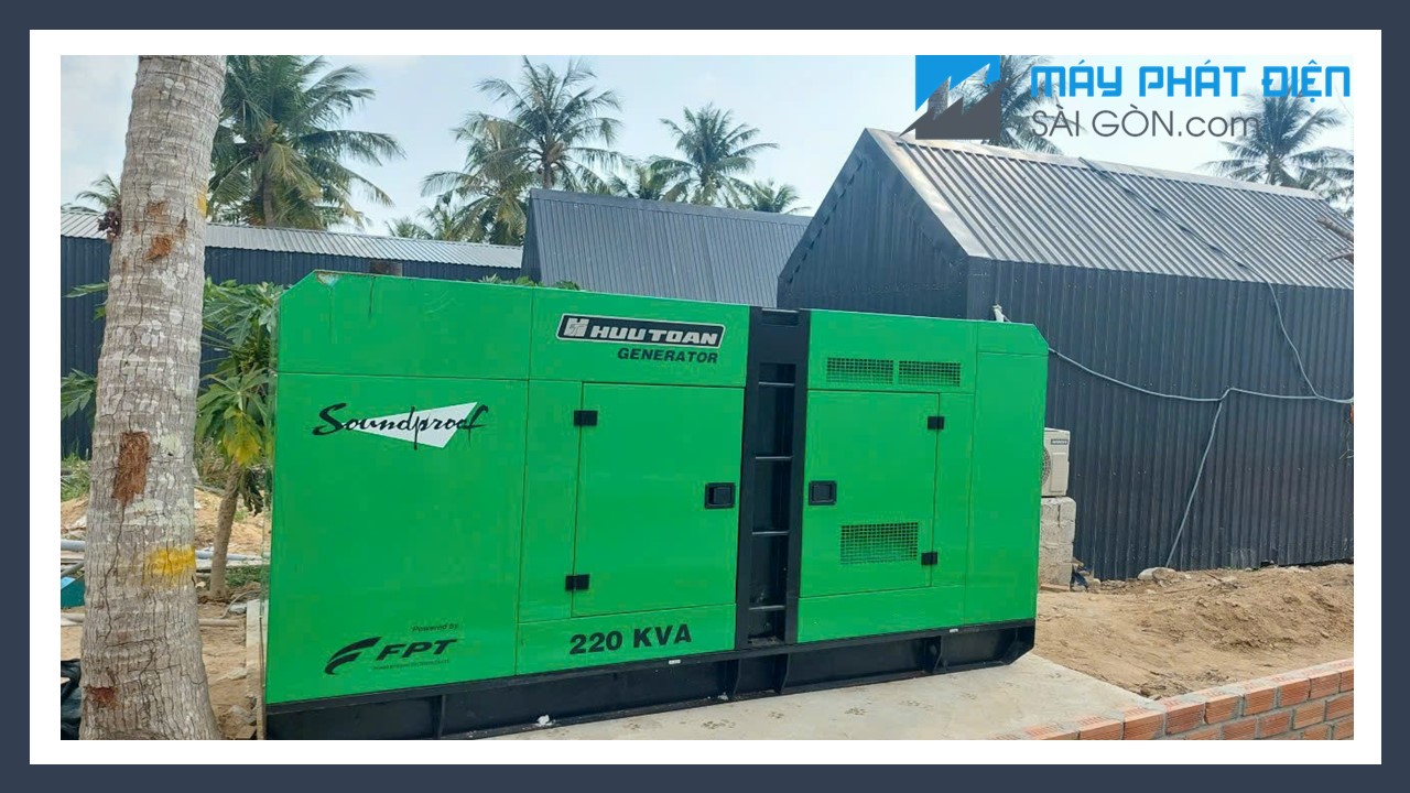 Dự máy phát điện 220kva tại Phú Quốc, Kiên Giang